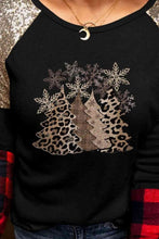 Load image into Gallery viewer, Christmas Tree Graphic Sequin T-Shirt