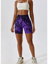 Load image into Gallery viewer, Tie Dye Wide Waistband Sports Shorts