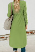 Load image into Gallery viewer, V-Neck Long Sleeve Cardigan with Pocket