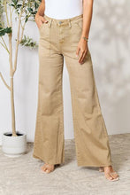 Load image into Gallery viewer, BAYEAS Raw Hem Wide Leg Jeans