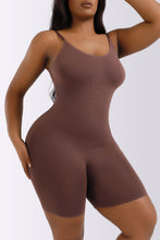Load image into Gallery viewer, Full Size Spaghetti Strap Shaping Romper