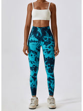 Load image into Gallery viewer, Tie Dye Wide Waistband Active Leggings