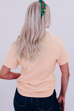 Load image into Gallery viewer, Letter Graphic Short Sleeve T-Shirt