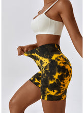 Load image into Gallery viewer, Tie Dye Wide Waistband Sports Shorts