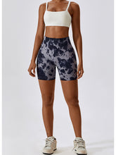 Load image into Gallery viewer, Tie Dye Wide Waistband Sports Shorts