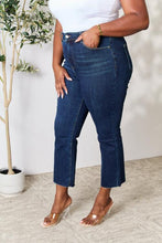 Load image into Gallery viewer, BAYEAS Full Size Raw Hem Straight Jeans