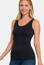 Load image into Gallery viewer, Zenana Round Neck Wide Strap Tank