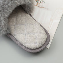 Load image into Gallery viewer, Faux Fur Open Toe Slippers
