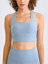 Load image into Gallery viewer, Double Take Square Neck Racerback Cropped Tank