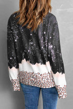 Load image into Gallery viewer, CHRISTMAS Graphic Leopard Sweatshirt