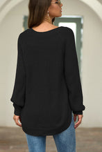 Load image into Gallery viewer, Round Neck Ribbed Knit Top