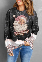 Load image into Gallery viewer, CHRISTMAS Graphic Leopard Sweatshirt