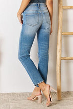 Load image into Gallery viewer, Kancan High Rise Distressed Slim Straight Jeans