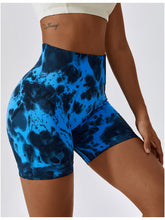 Load image into Gallery viewer, Tie Dye Wide Waistband Sports Shorts