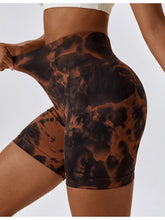 Load image into Gallery viewer, Tie Dye Wide Waistband Sports Shorts