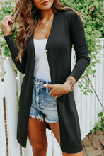 Load image into Gallery viewer, V-Neck Long Sleeve Button-Down Cardigan