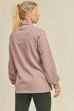 Load image into Gallery viewer, Kimberly C Drawstring Side Zip Sweatshirt