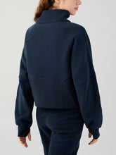 Load image into Gallery viewer, Half Zip Pocketed Active Sweatshirt