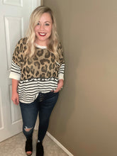 Load image into Gallery viewer, Portland leopard light weight sweater