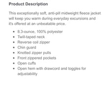 Load image into Gallery viewer, Embroidered Scentsy Fleece jacket