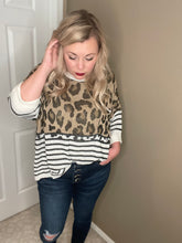 Load image into Gallery viewer, Portland leopard light weight sweater