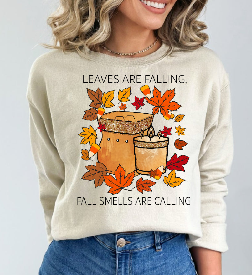 leaves are falling