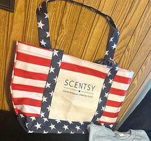 Load image into Gallery viewer, Scentsy - Red white and blue bag
