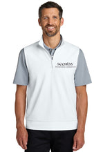 Load image into Gallery viewer, Scentsy embroidered double knit zip vest
