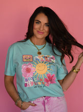 Load image into Gallery viewer, No Rain No Flowers Collage Tee
