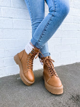 Load image into Gallery viewer, Jessi Lace Up Boot in Tan
