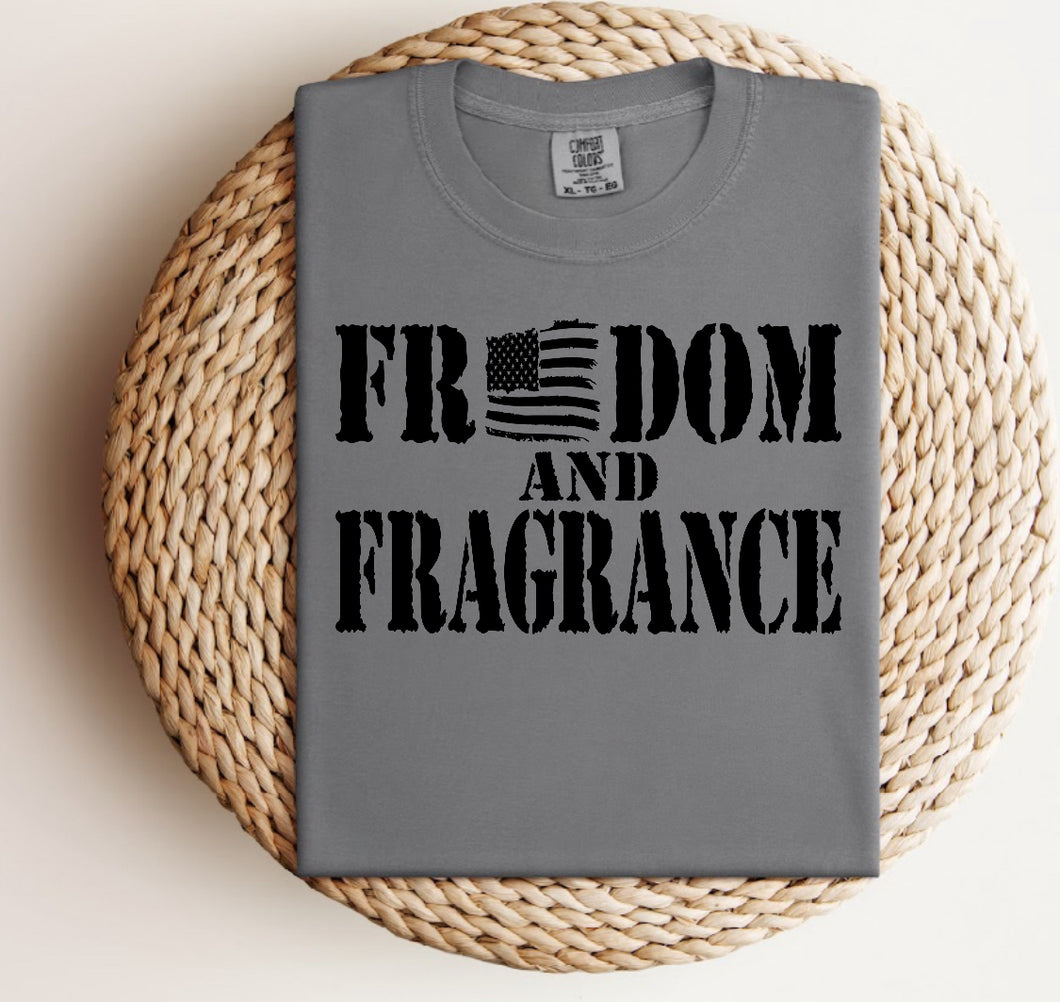 Fragrance and Freedom Full front design