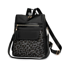 Load image into Gallery viewer, PREORDER: Two Tone Leopard Backpacks  8.17.26
