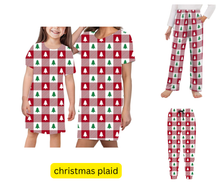 Load image into Gallery viewer, PREORDER:  joggers/ STRIAGHT LEG PANT CHRISTMAS PRINT 10.13.25
