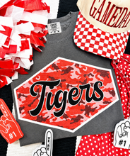 Load image into Gallery viewer, Custom School Spirit Colored Camo Tee
