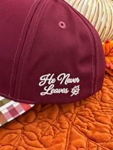 Load image into Gallery viewer, RTS Fall For Jesus He Never Leaves Hat

