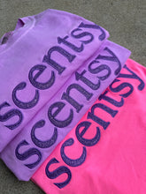 Load image into Gallery viewer, New logo - comfort colors SCENTSY glitter Applique
