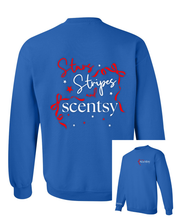 Load image into Gallery viewer, Stars Striped Scentsy (Royal Sweatshirt)
