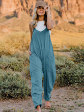 Load image into Gallery viewer, Double Take Full Size V-Neck Sleeveless Jumpsuit with Pockets
