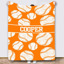 Load image into Gallery viewer, Custom Name Sport Blanket *CIJ SPECIAL* (Closing 08/03/2026)
