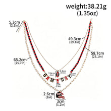 Load image into Gallery viewer, PREORDER: Game Day Layered Necklace 7.27.26
