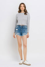 Load image into Gallery viewer, Vervet by Flying Monkey Distressed Raw Hem Denim Shorts
