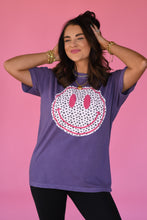 Load image into Gallery viewer, Polka Dot Smiley Tee
