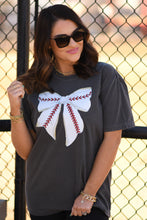 Load image into Gallery viewer, Baseball Bow Tee
