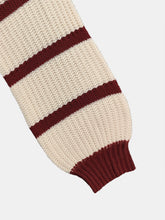 Load image into Gallery viewer, PREORDER: The Fireside Stripe Knit Sweater 8.3.26
