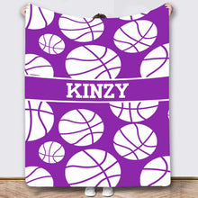 Load image into Gallery viewer, Custom Name Sport Blanket *CIJ SPECIAL* (Closing 08/03/2026)
