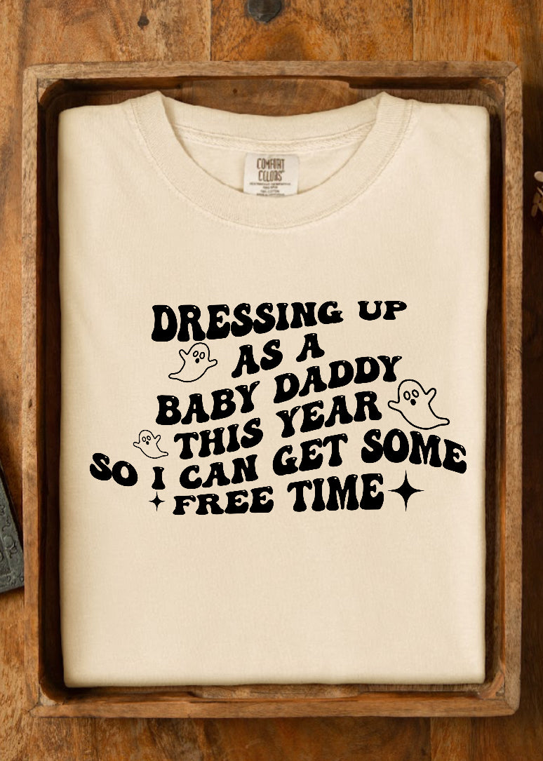 dressing up as a baby daddy