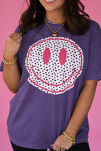 Load image into Gallery viewer, Polka Dot Smiley Tee
