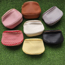 Load image into Gallery viewer, Woven Checkered Crossbody Bag *Pre Order* 22 Colors
