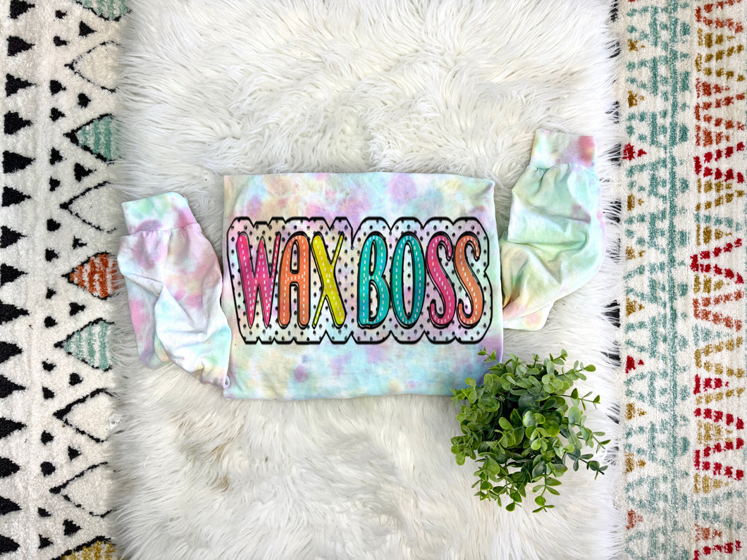 Wax boss polka dot pastel