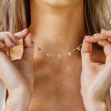 Load image into Gallery viewer, 18K Gold Custom Name Necklace *CIJ SPECIAL* (Closing 07/28/2026)
